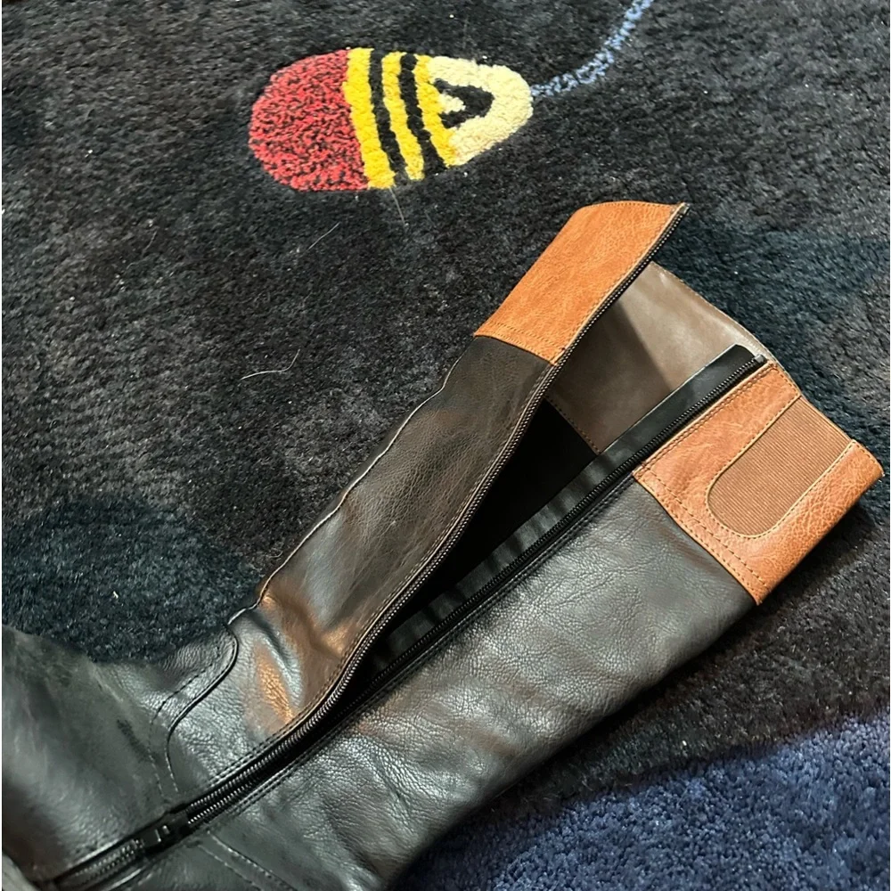Two tone leather boots!!! - Picture 2 of 12